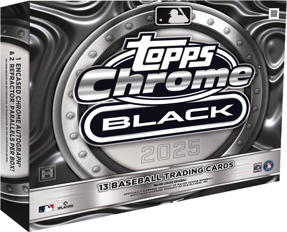 Caja 2025 Topps Chrome Black Baseball